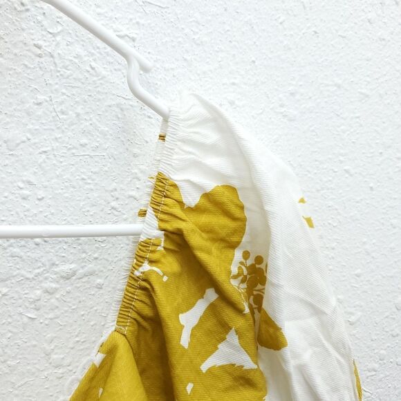 NWT One And Only Mustard Yellow Floral Prairie - Picture 6 of 9